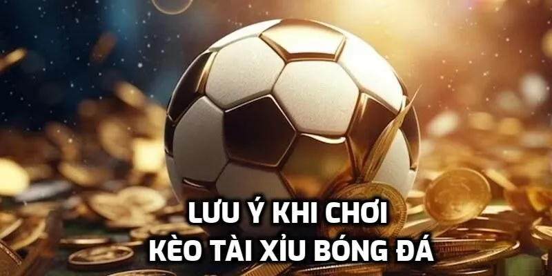 Một số lưu ý khi cá cược bóng đá tài xỉu được hiệu quả