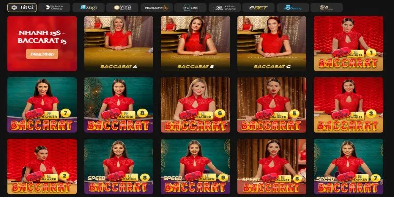 Tổng quan về sảnh baccarat quốc tế